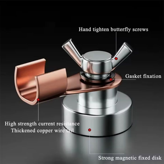 ✅ Strong HeavyDuty Magnetic Welding Ground Clamp Tool Welder Magnet Holder 1PC ✅