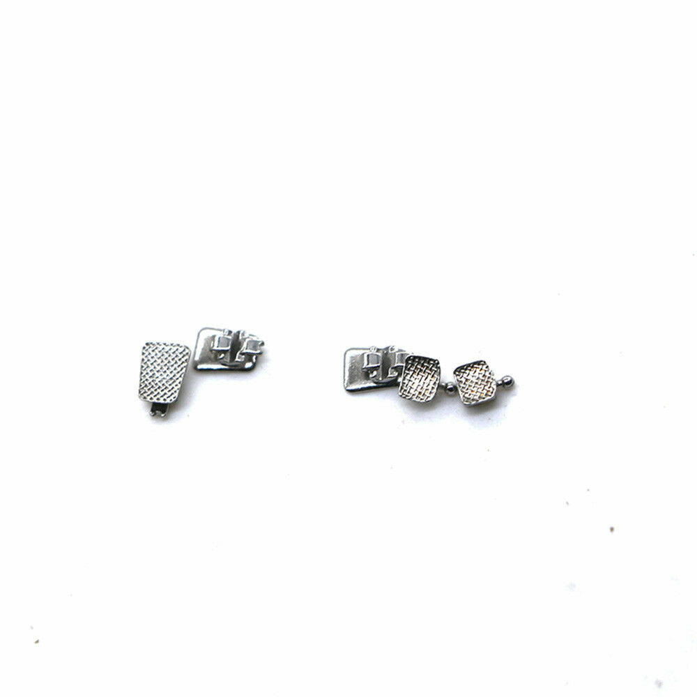 Orthodontics Dental Metal Lingual Brackets Roth 018 Braces 20/pack bomaoer