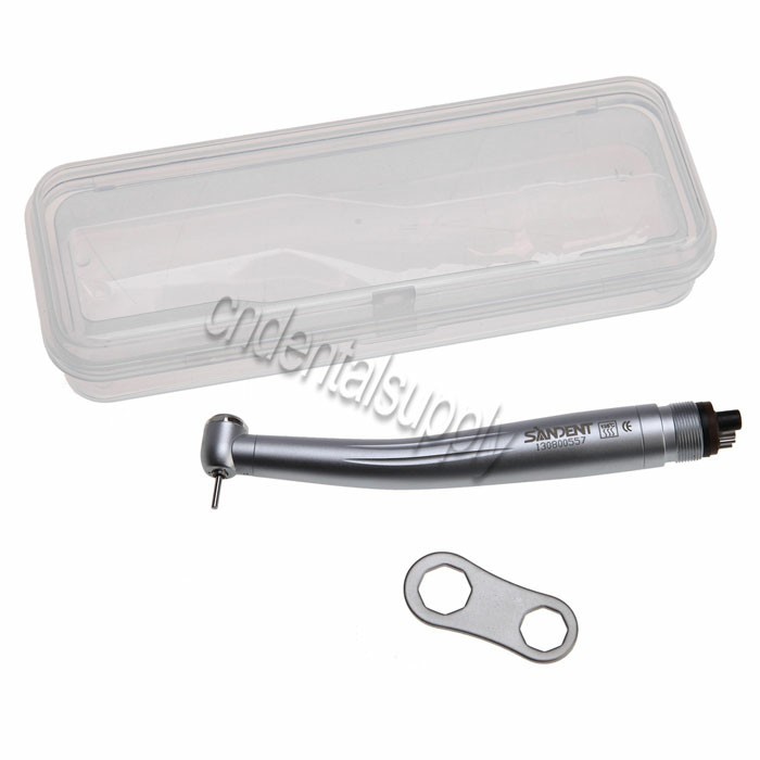 Dental High Speed Handpiece Air Turbine Push Button Single Water Spray 4H