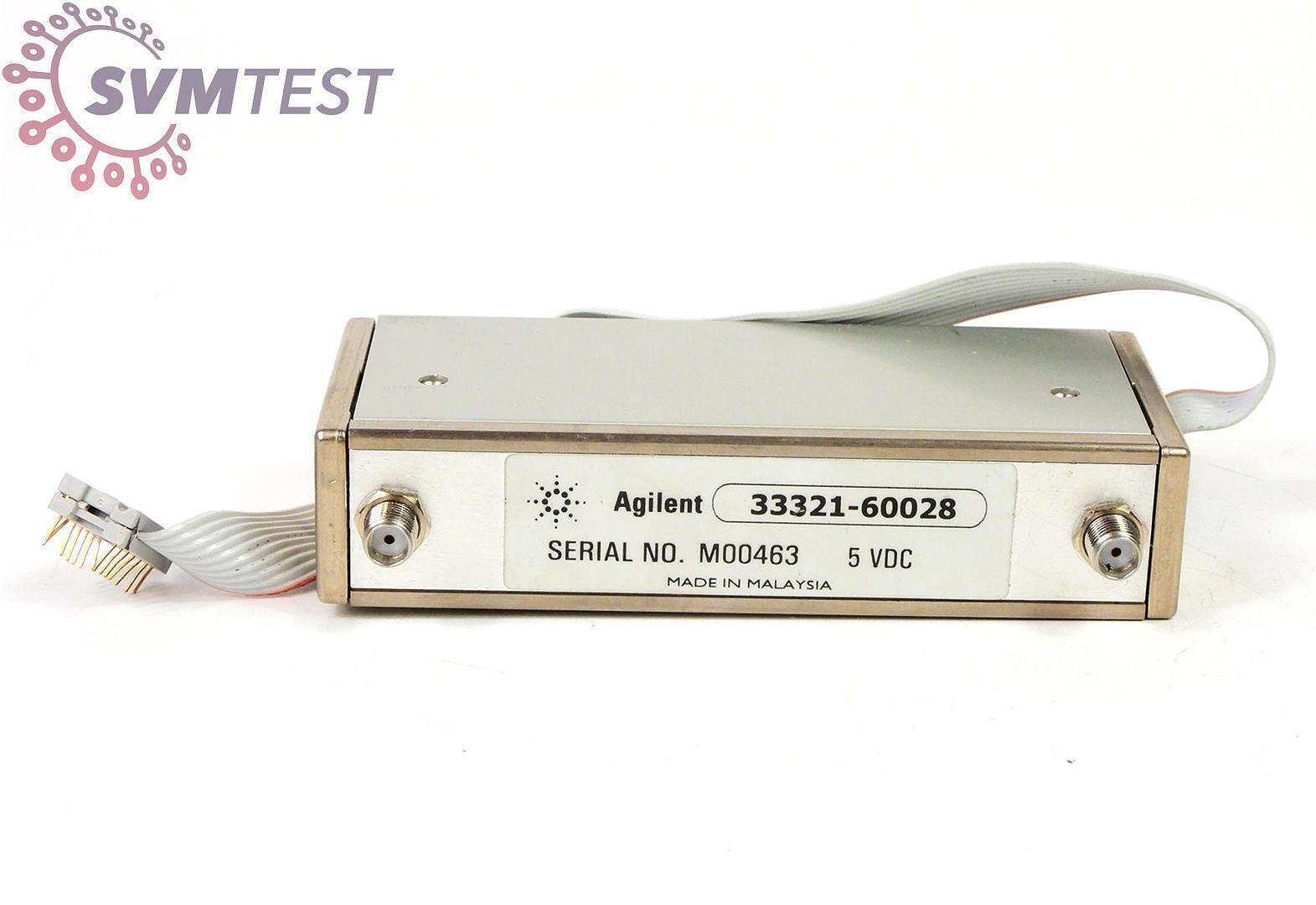 Agilent 33321-60028 Programmable Step Attenuator DC-3GHz 0-65dB
