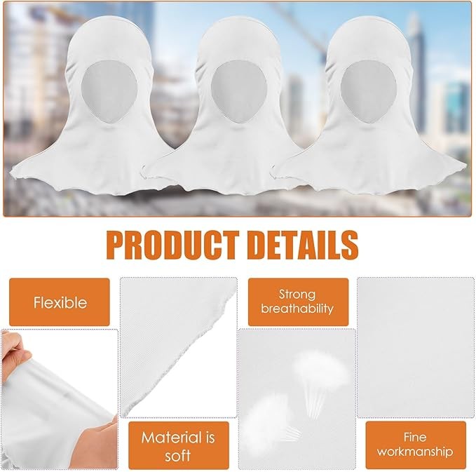 Spray Socks Painters Mask Hair Sock Unisex Adult Head Covering Painting Soft
