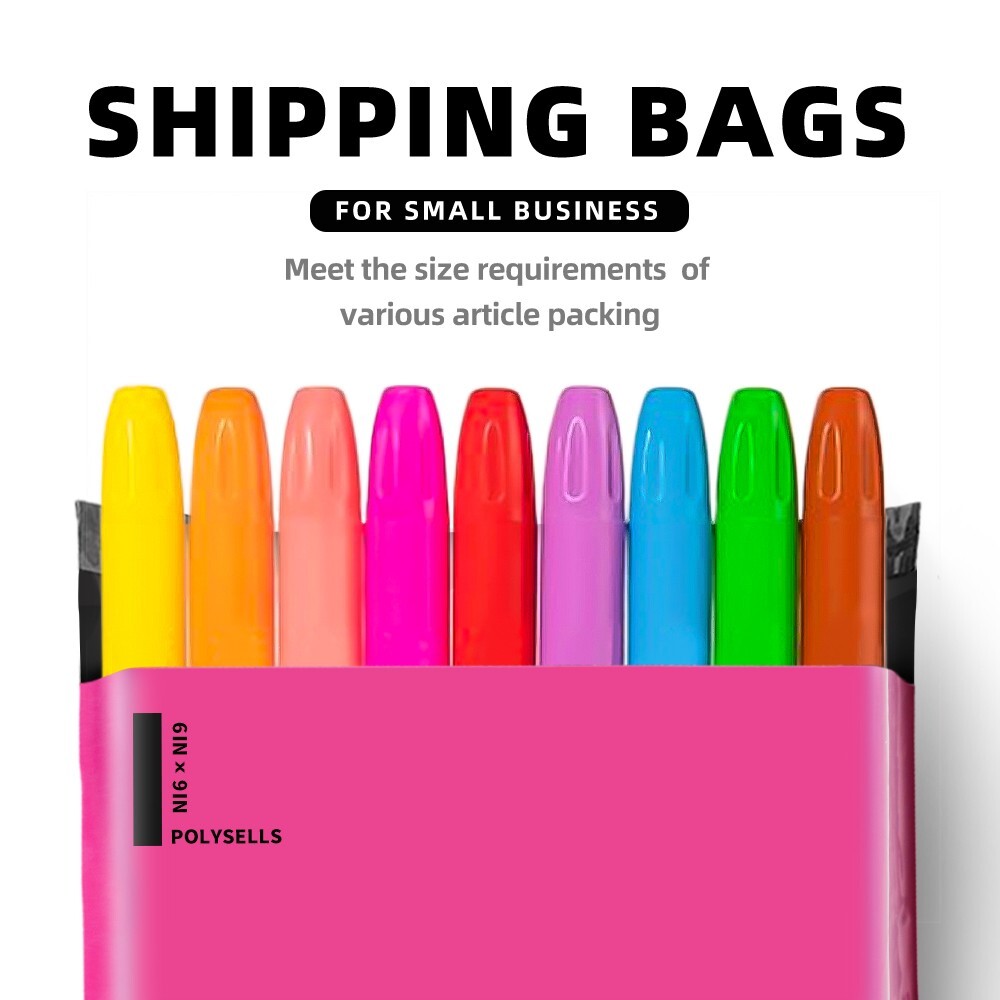 1000 6×9 Poly Mailer Envelopes Self Sealing Shipping Mailers Bags Pink POLYSELLS