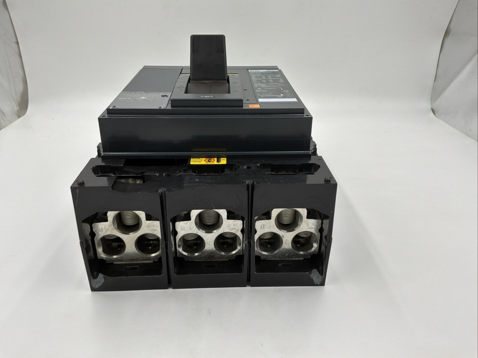 NEW SQUARE D MGL36800 3-POLE 800 AMP, 600V POWERPACT CIRCUIT BREAKER Takeouts