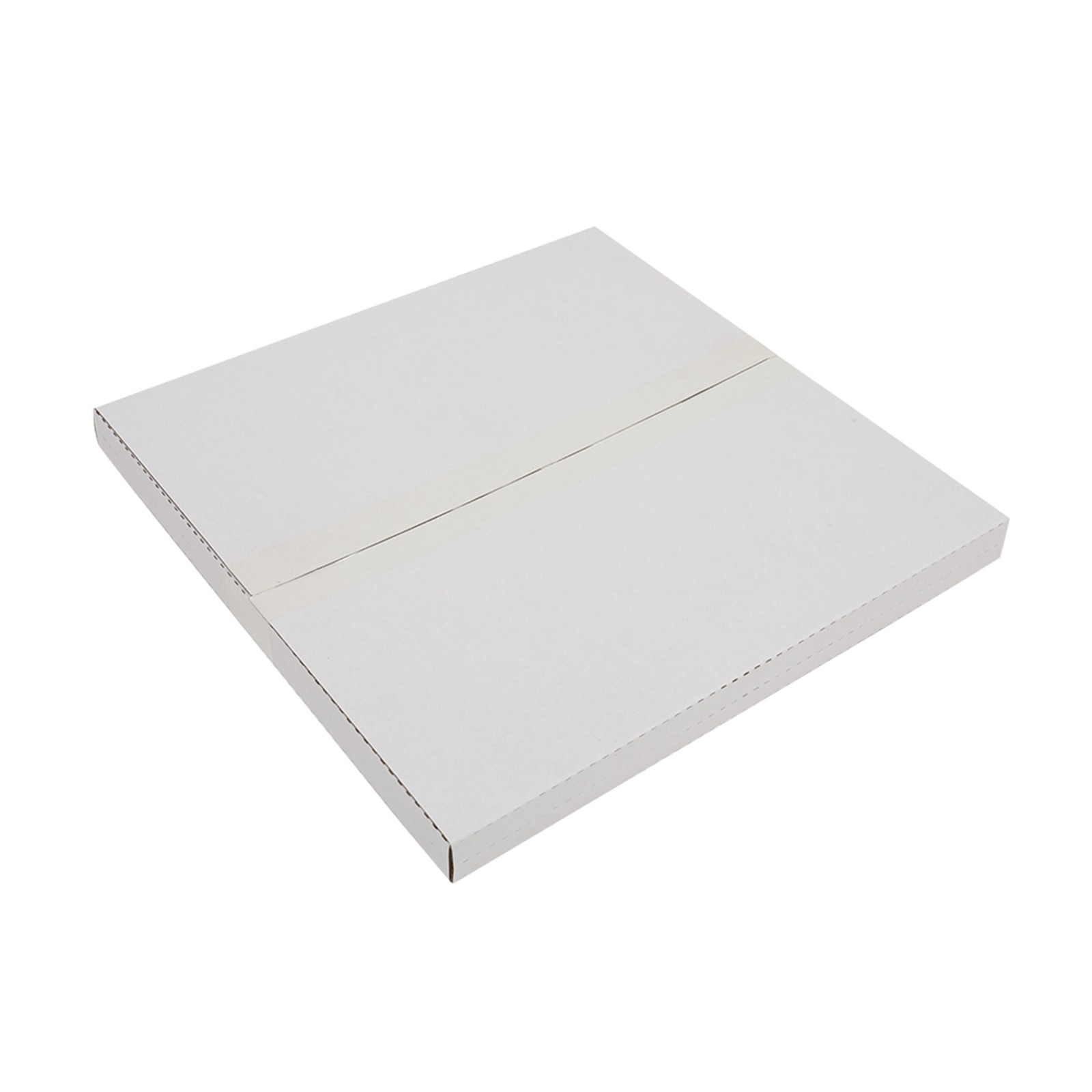 100 Pack Vinyl Record Mailers 12.5″ x 12.5″ x 1″ White Vinyl Record Shipping Box