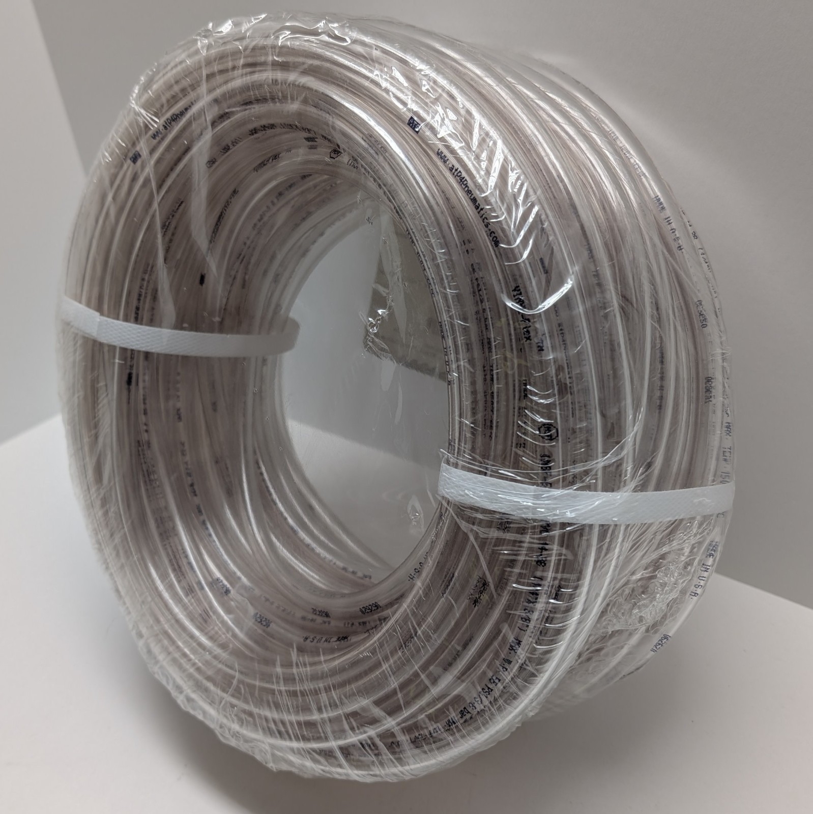 ATP Vinyl-Flex PVC Plastic Tubing PVC14-38ANA 1/4”ID x 3/8”OD 100′ Clear