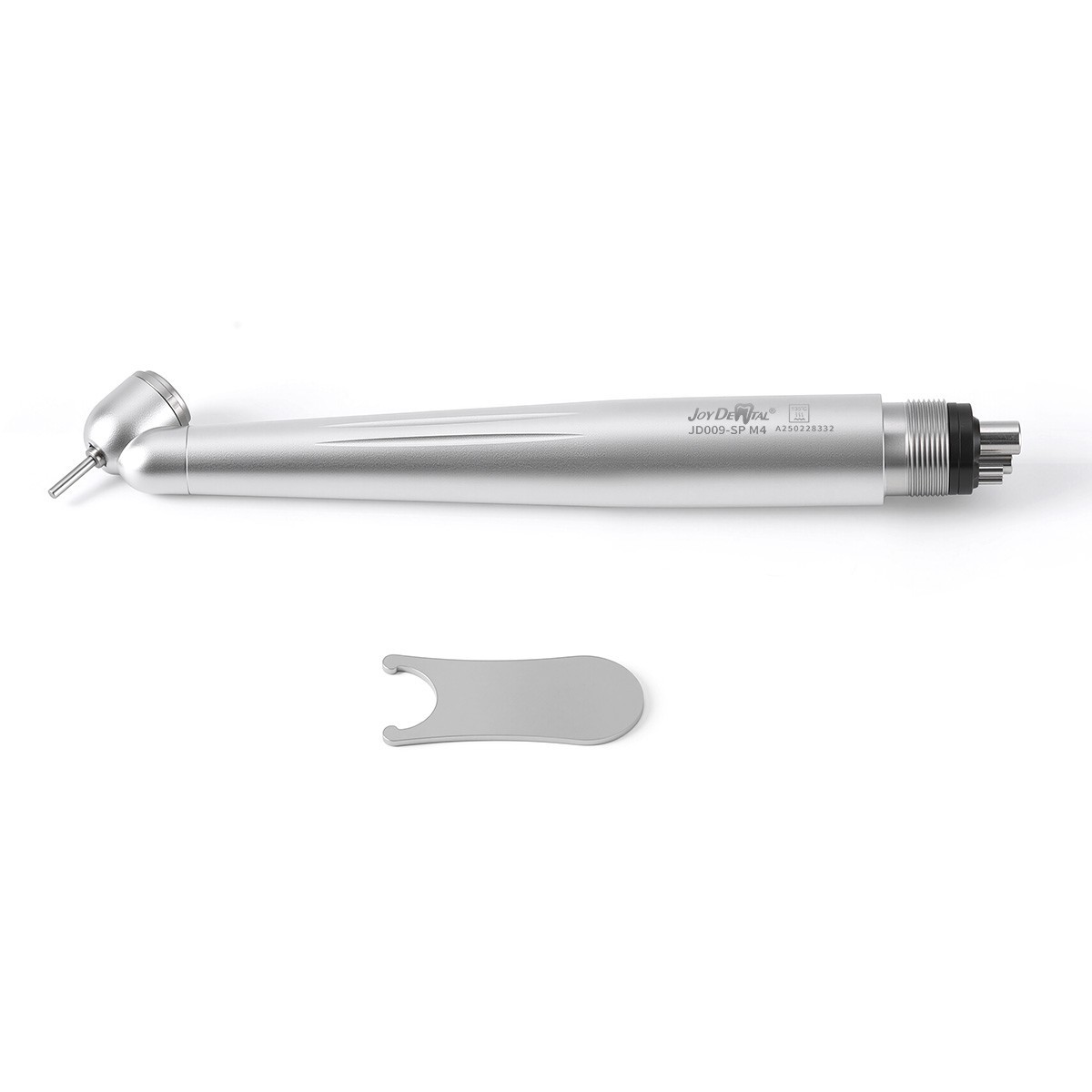 Dental 45° Degree Surgical High Speed Handpiece Push Button 4Holes Single Spray