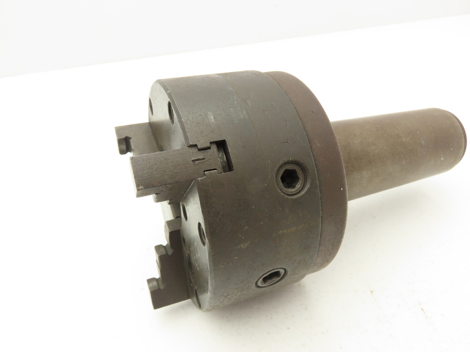 Buck Chuck 1434 3 Jaw Adjust-Tru Self Centering Manual Lathe Chuck 4″ OD