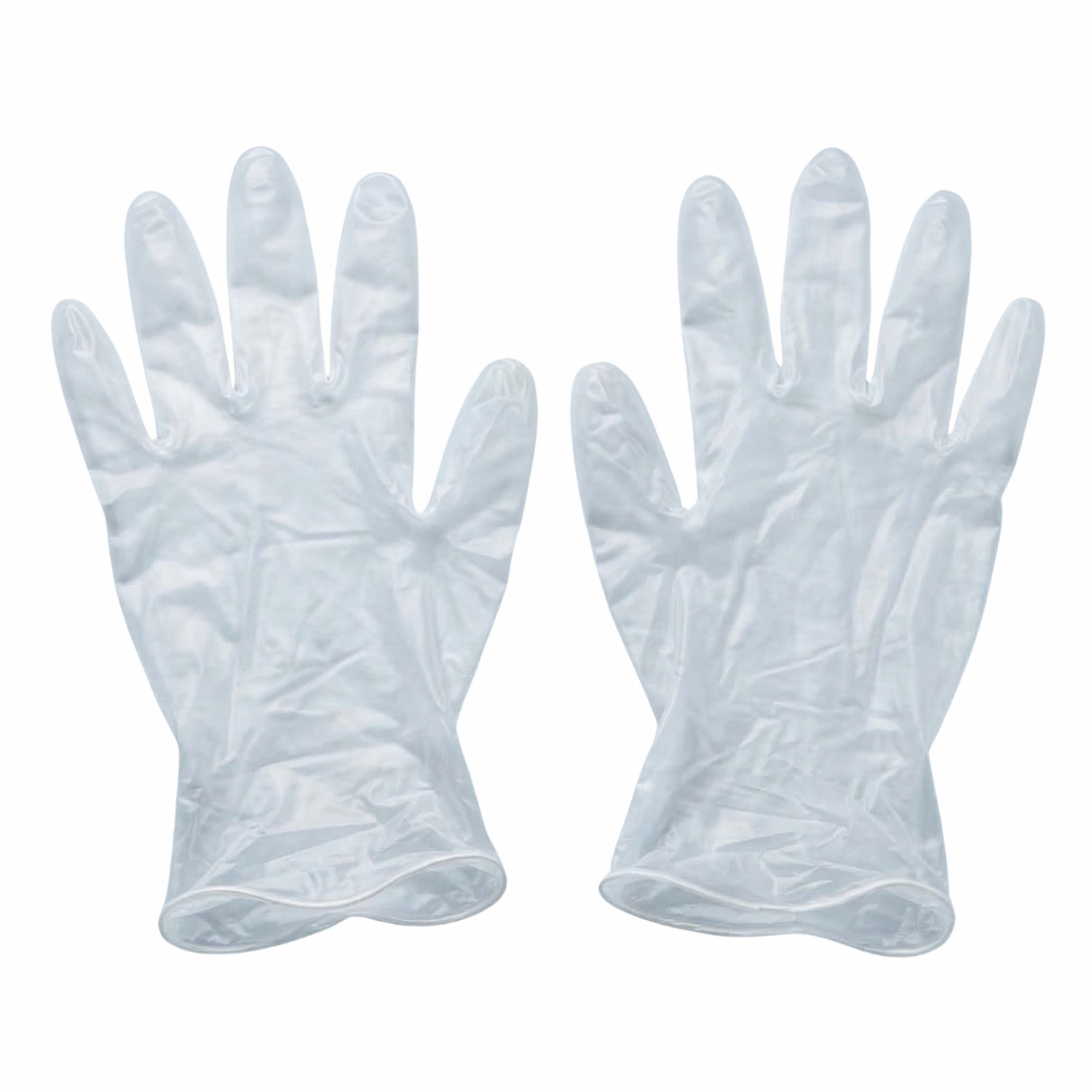 Disposable Powder-Free Non Latex Vinyl Gloves,5 MIL,Clear, Small, 1000 Pairs