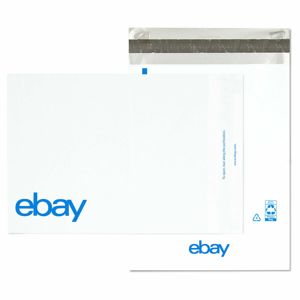 23 NEW eBay-Branded Polymailer Red Green & Blue 9″ x 11.5″ (No Padding