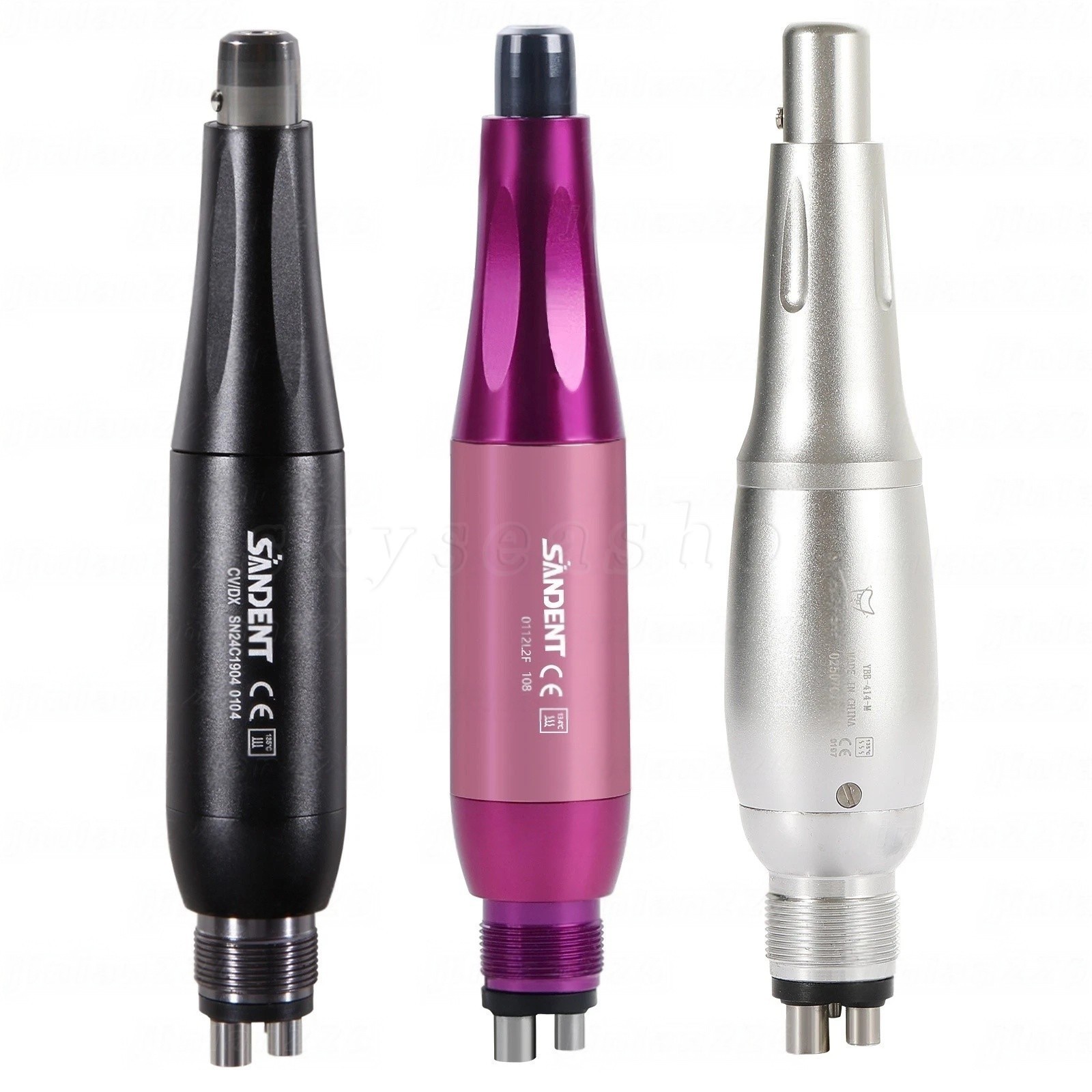 Dental Electric Hygiene Prophy Handpiece 360° Swivel Polishing Angles 5 Types