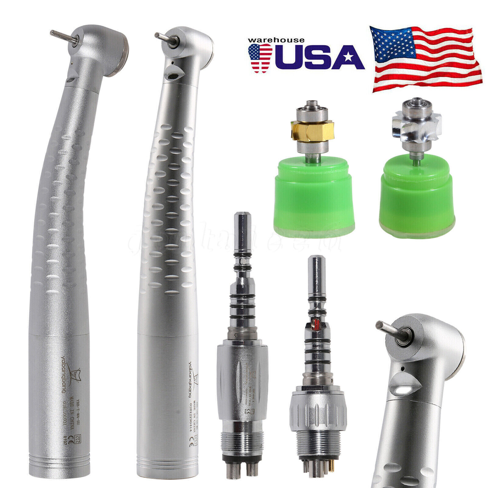 Dental Fiber Optic LED High Speed Handpiece Kavo GENTLE Silence LUX