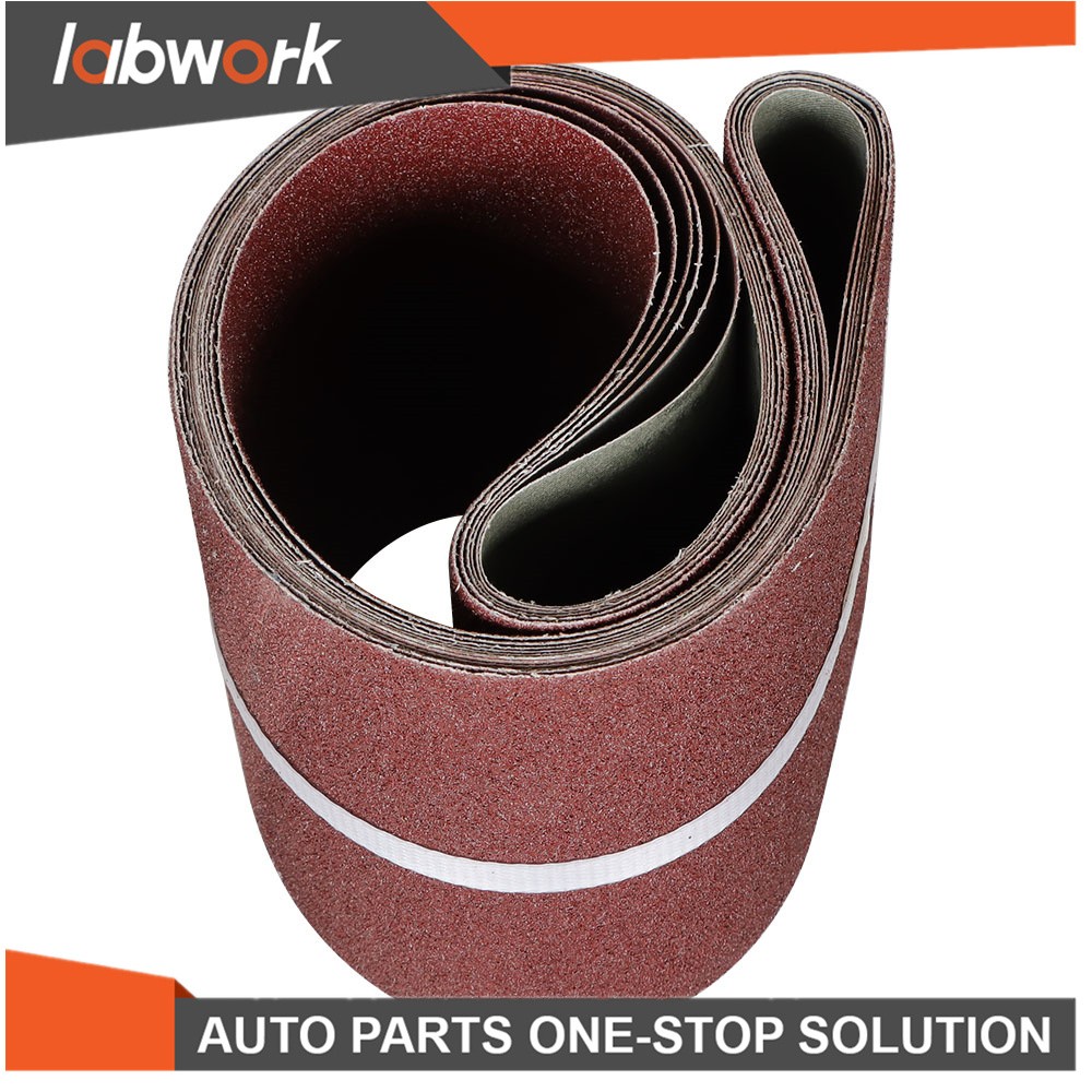 Labwork Belts Sander Sandpaper 6 Pack 6Inch X 48Inch 60 80 120 150 240 400 Grits