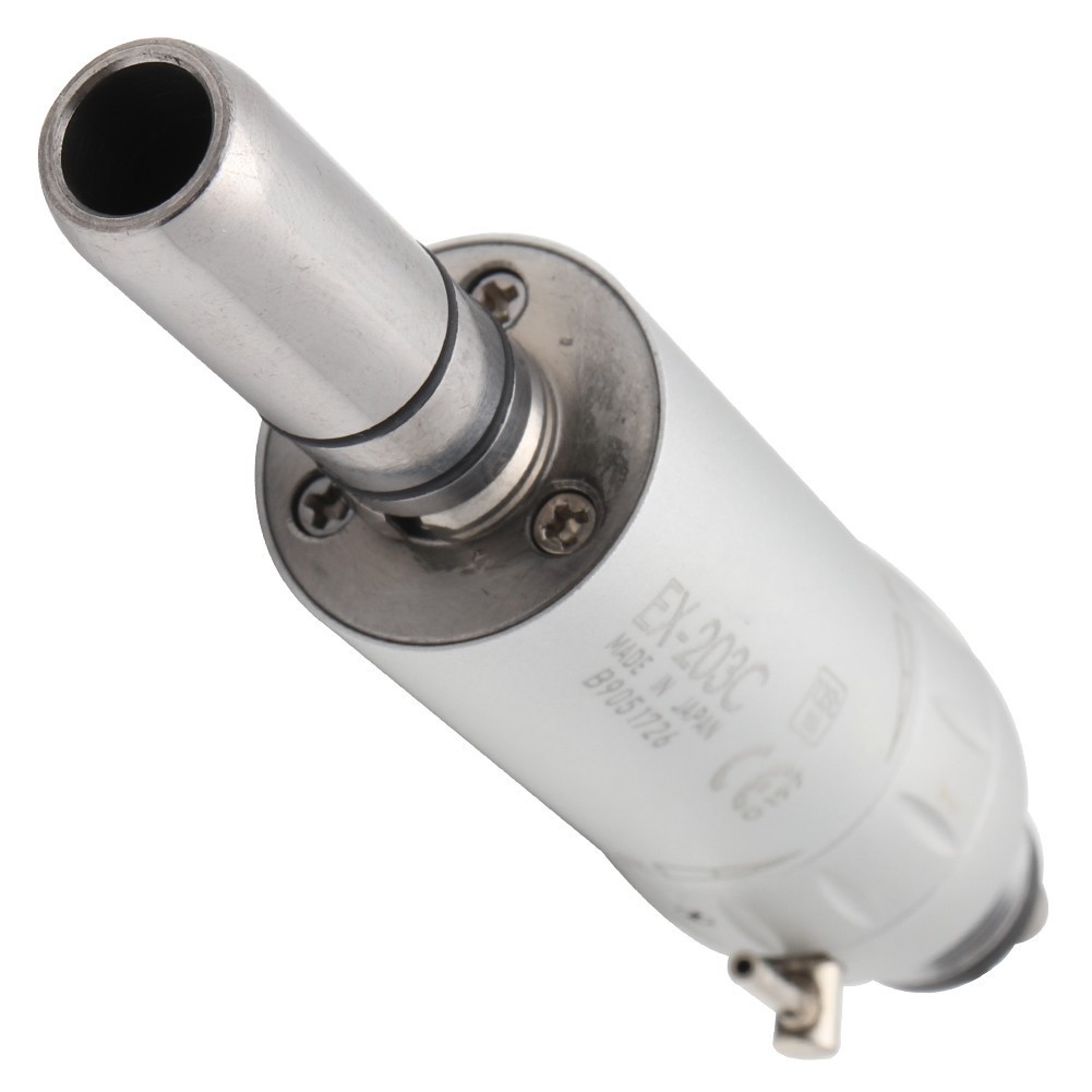Dental Low Speed Handpiece Air Motor 4 Holes E Type 1:1 Direct Drive US