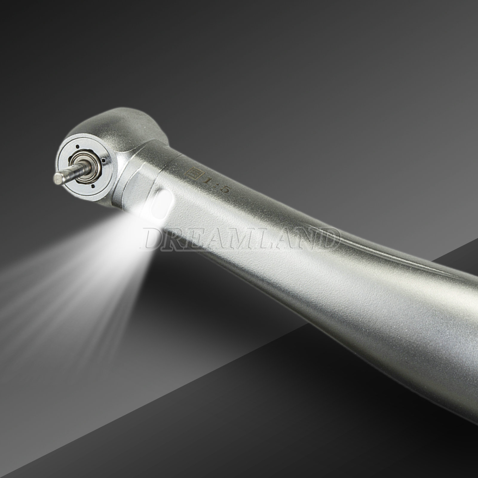 Dental Internal water spray 1:5 Increasing LED Optic Fiber Contra Angle US STOCK