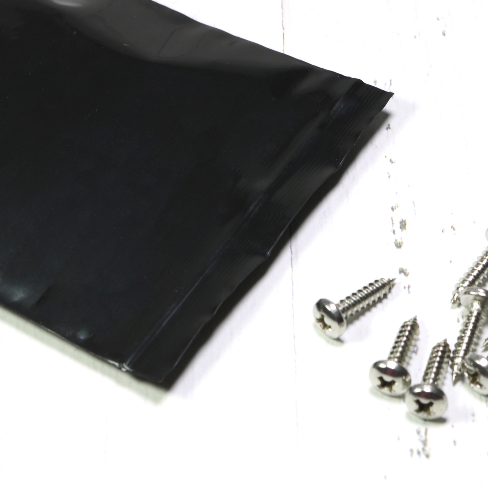 100 Flat Black Poly QuickQlick™ Bags Repacking Pouches w/ a Variety of Sizes
