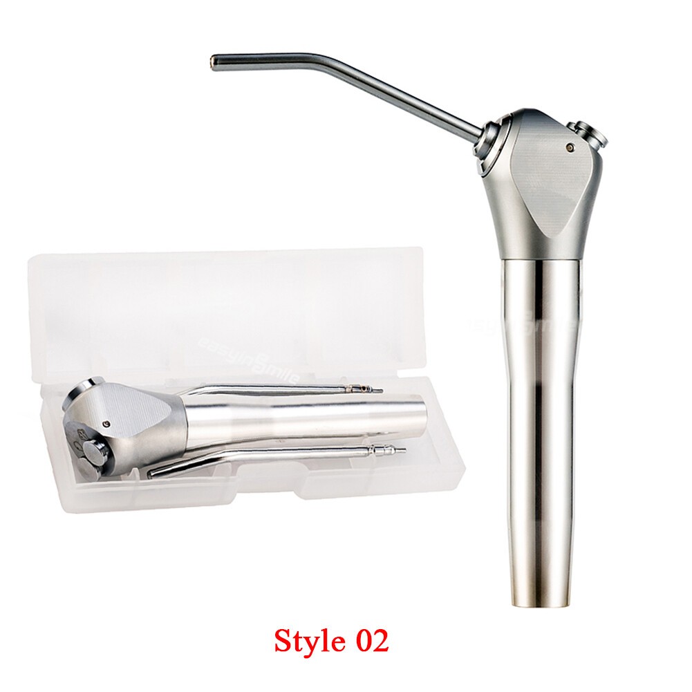 Dental Handpiece 3 Way Air Water Spray Triple Syringe W/ 2 Nozzles EASYINSMILE