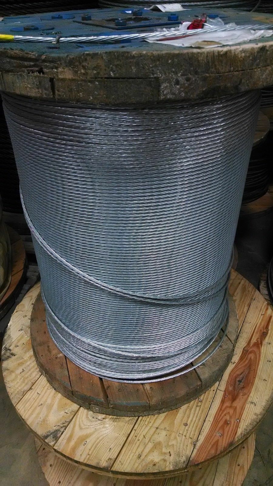 1/4″ Galvanized Steel Strand Cable Guy Wire 1×7 EHS (5000 Feet)