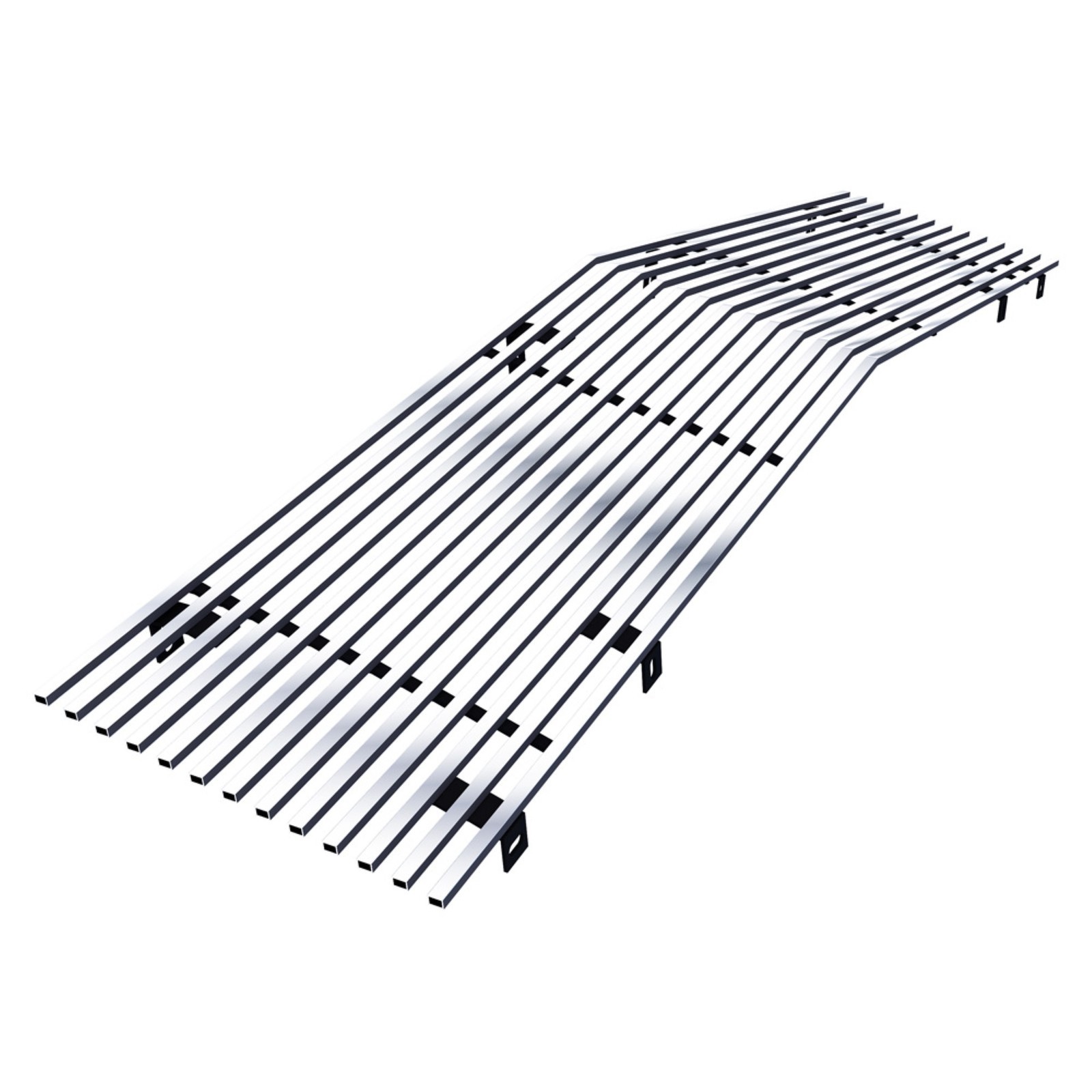 Stainless Steel Main Upper Stainless Steel Billet Grille 1967-1968 Ford Mustang
