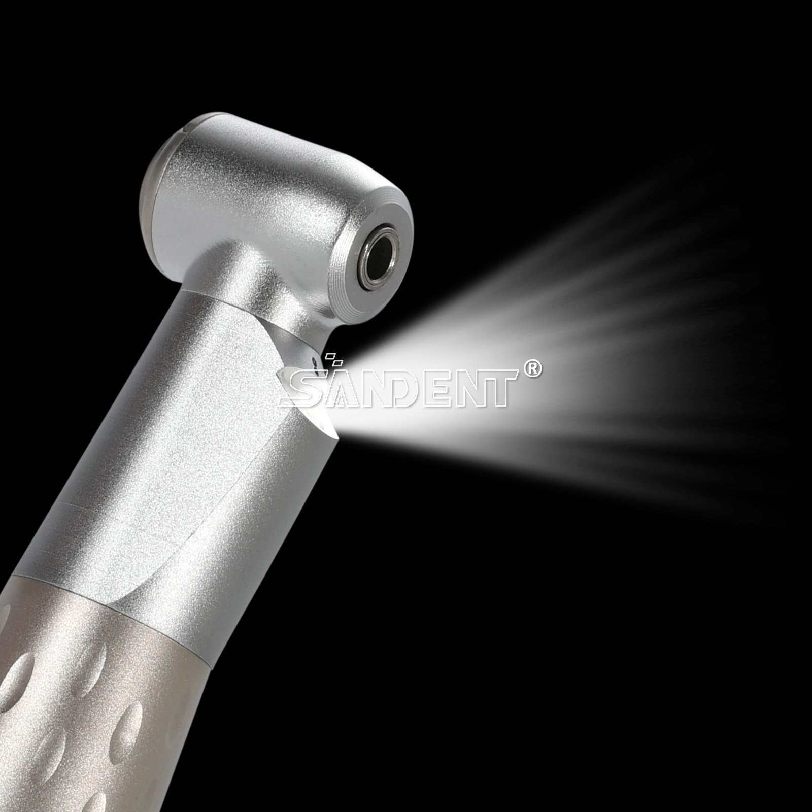 SANDENT Dental 1:1 LED Contra Angle Handpiece E-generator Push button Inner dt