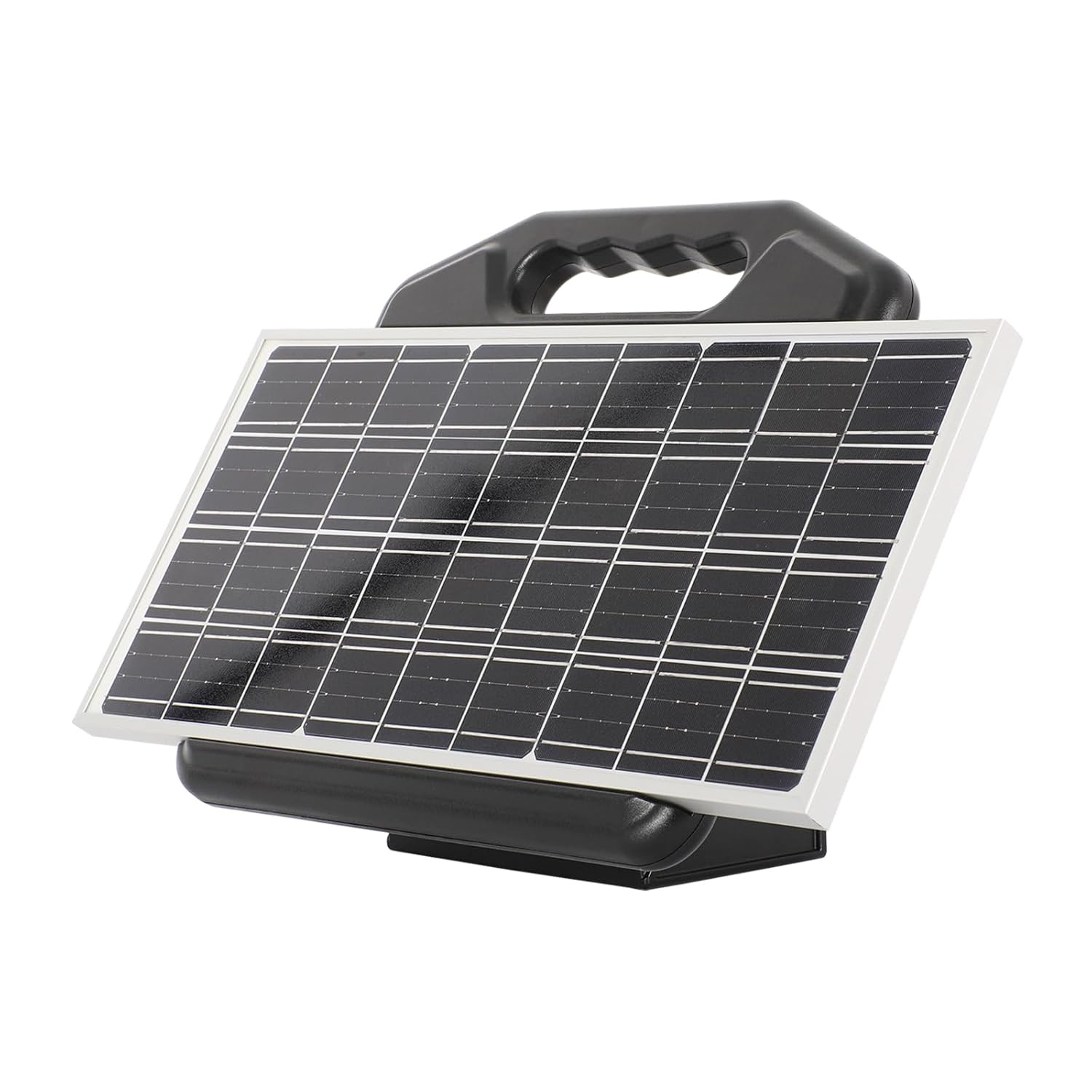 Portable 60 Miles Solar Electric Fence Charger for Livestock Horses Cattle Sheep