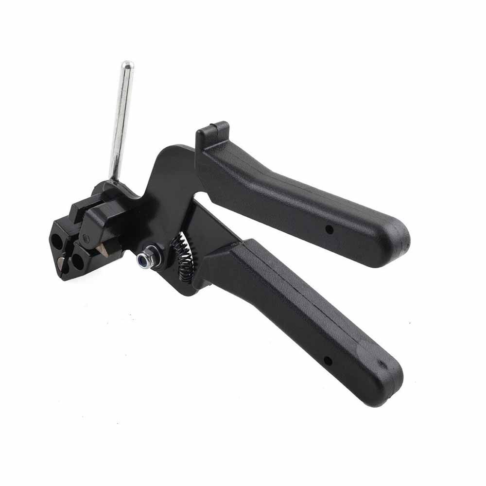 Stainless Steel Zip Ties Gun Kit Cable Tie Tool With 200pcs Metal Zip Ties