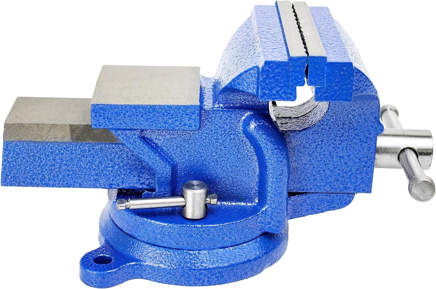 HFS(R) 5″ Heavyduty Bench Vise Anvil Forged 360 Swivel Locking
