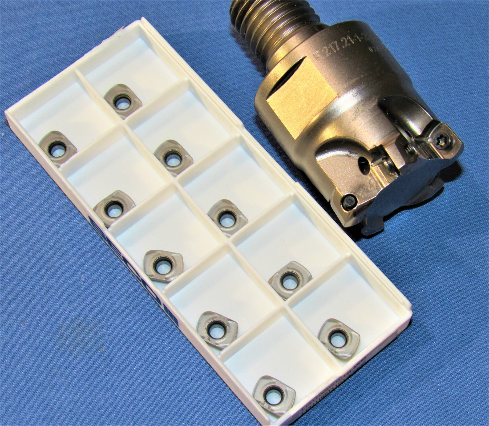 SECO 1-1/4″ Cut Diam,0.03″ Max Depth M16 Modular Connection Indexable High-Feed