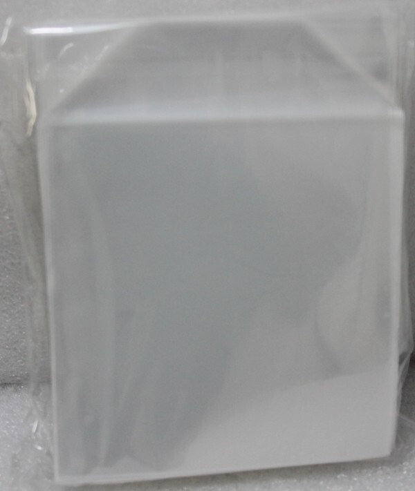 1000 pieces 3-1/2 x 3-1/2″ Mini Clear CPP Plastic Sleeve with Flap 100 Micron