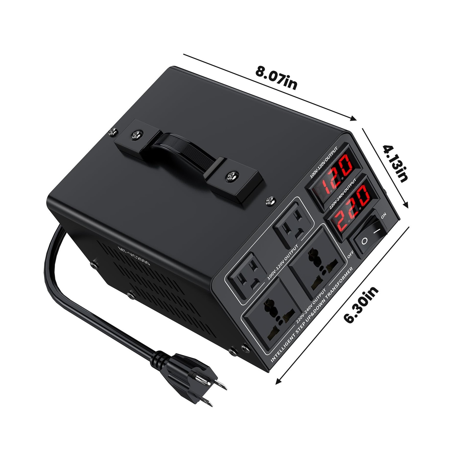 2000W Voltage Converter Transformer(110V to 220V or 220V to 110V) Step Up/Dow…