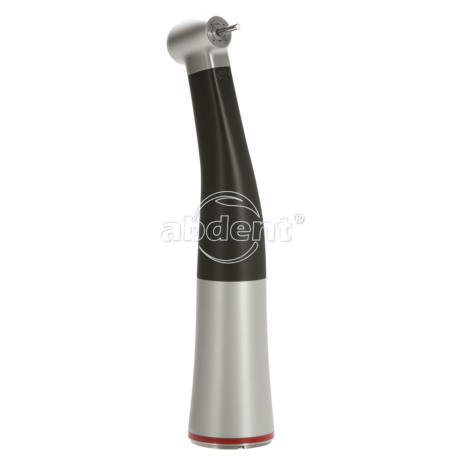 1-10*Dental 1:5 Increasing Speed Fiber Optic LED Contra Angle Handpiece Black dk