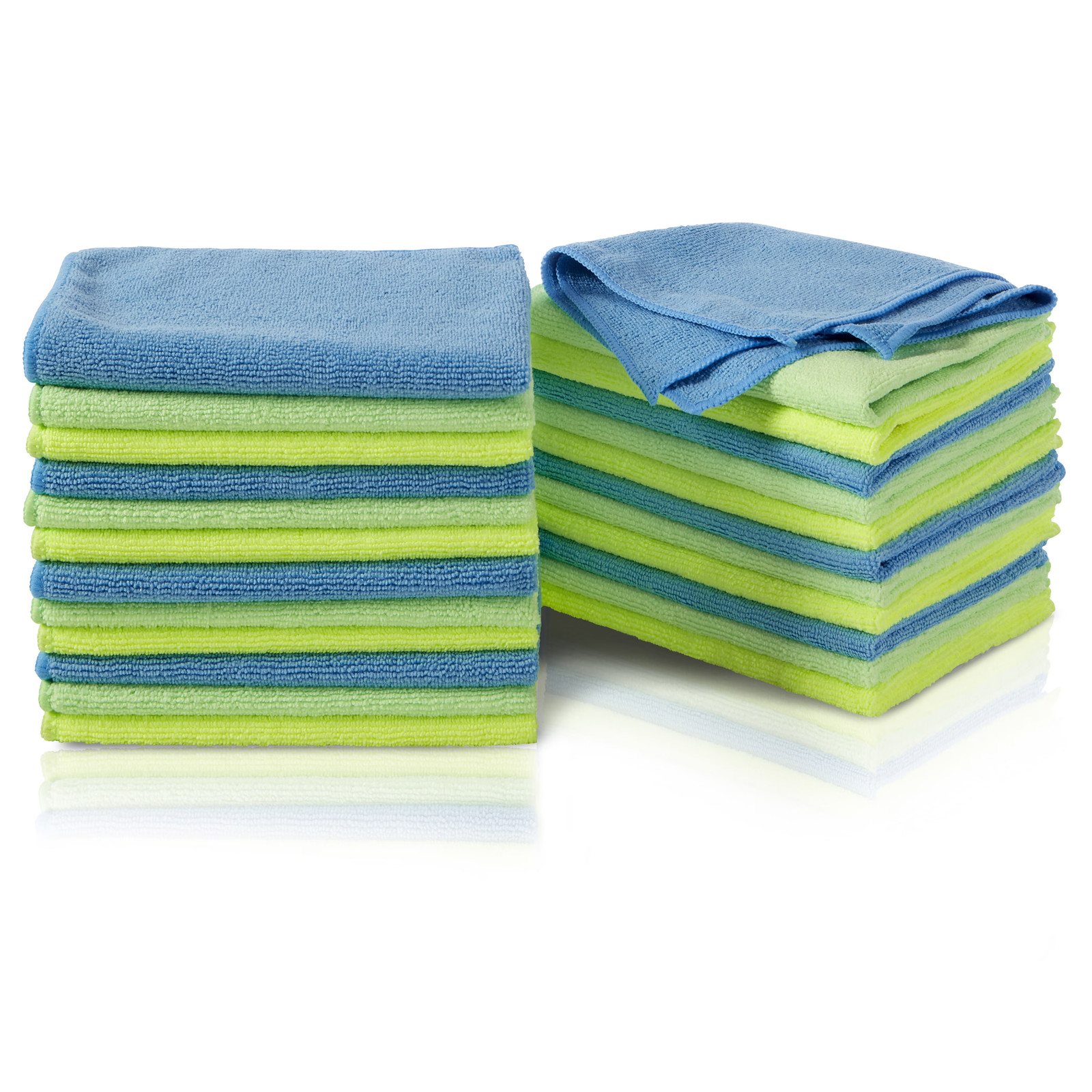Zwipes Multicolor Microfiber Cleaning Cloths, 24 Pack