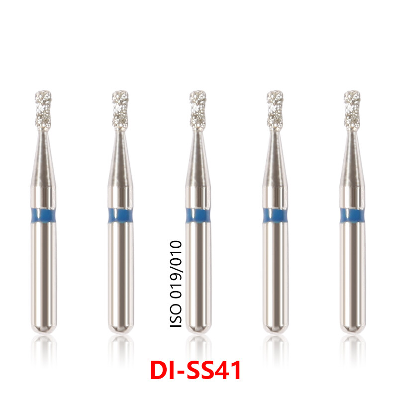 100x Brocas de fresa de diamante para dentista dental Taladro FG 1,6 mm 20 OEM