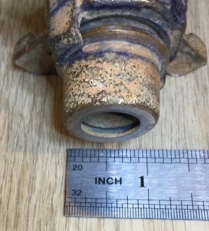 ABB Water Meter, C700, 5/8”, Cubic Feet With Yoke Extension Tension Nut, No Lid