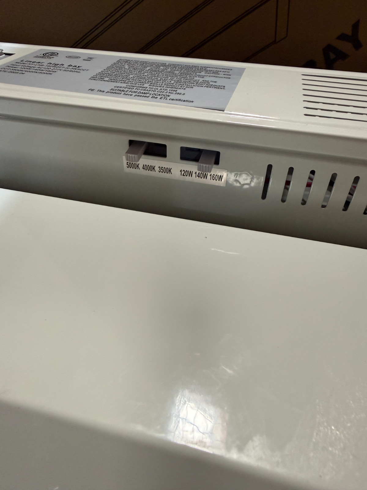 LED Linear High High Bay 160W LHB-160W2FT-H-3W 3500K-4000K-5000K