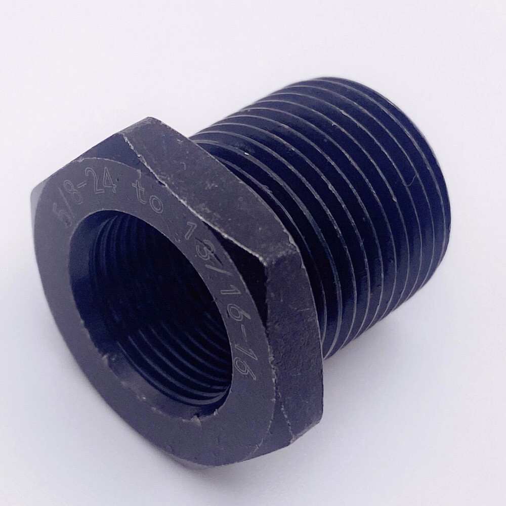 3 Pack Steel Thread Adapter Convert 5/8×24 to 3/4×16.13/16X16.3/4 NPT US
