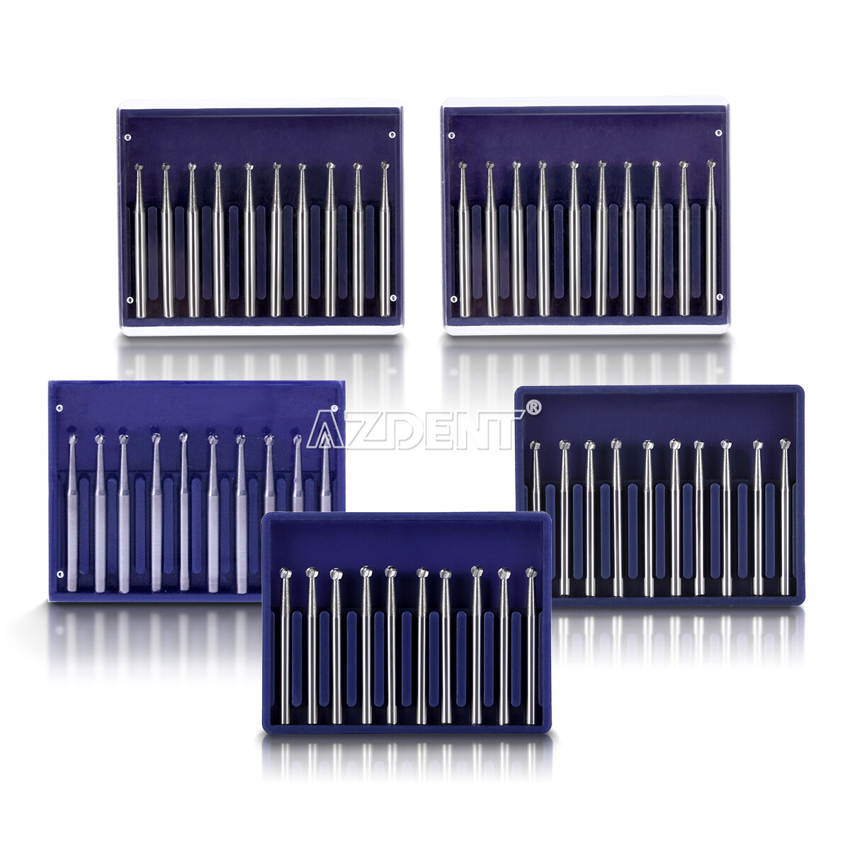 Dental Slow Low Speed Handpiece Contra Angle 1:1 Fit FG Burs 1.6mm