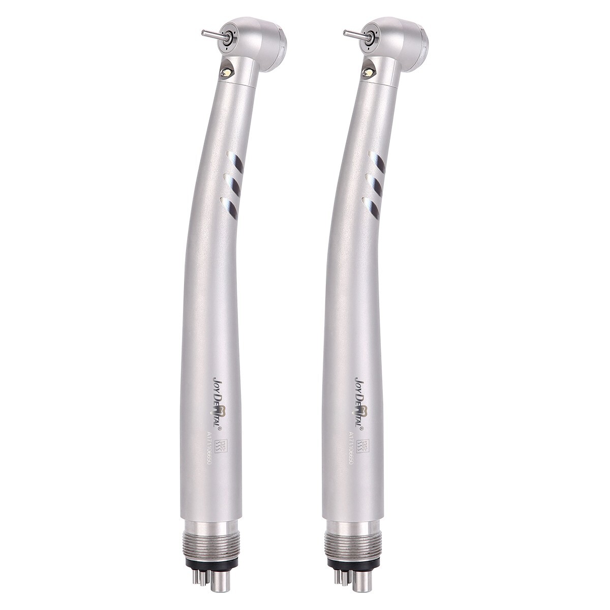 AZDENT Dental Fiber Optic LED E-generator high speed handpiece Turbine 4 HOLE