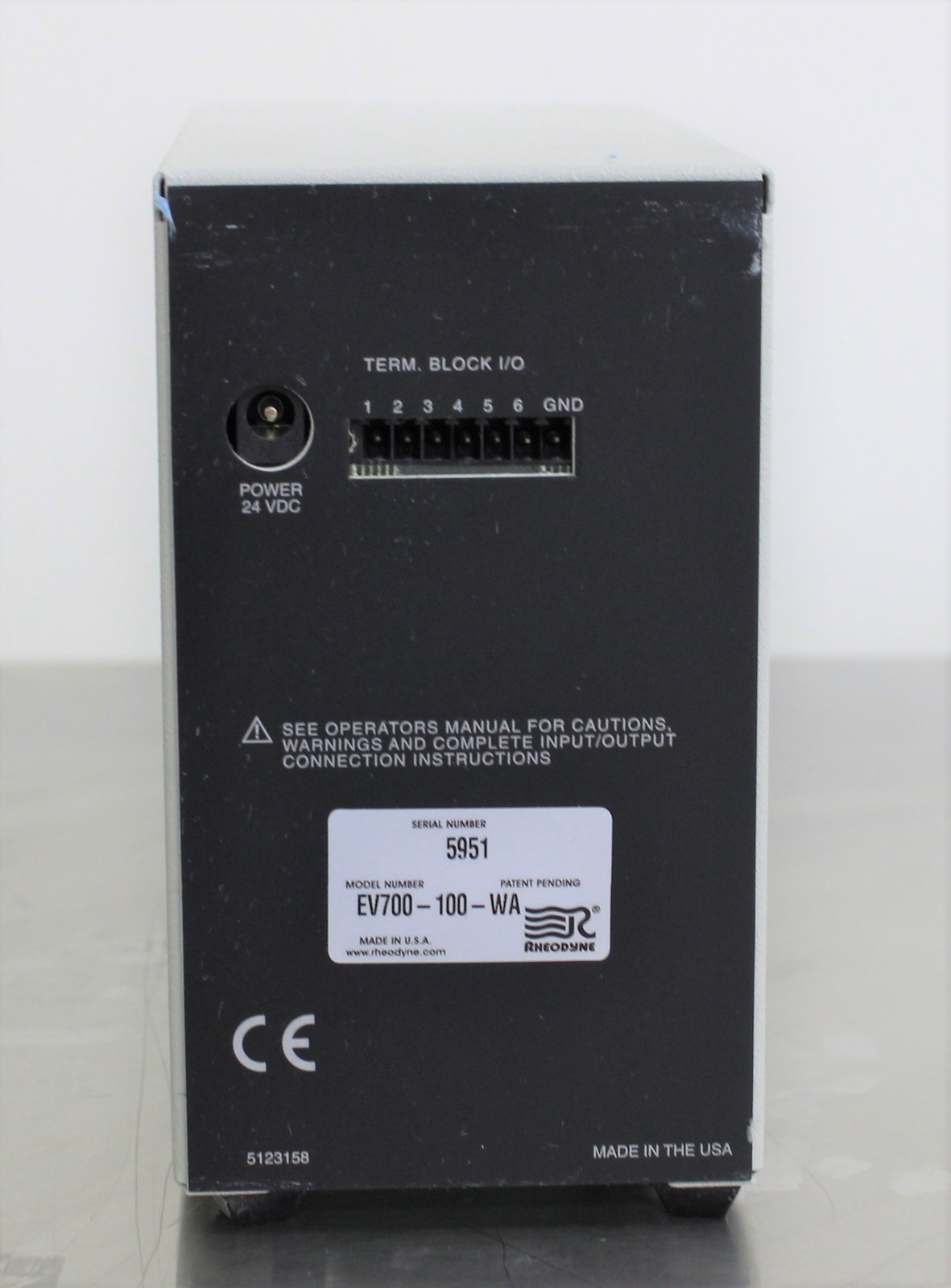 Rheodyne EV700-100-WA Automated Switching Valve for Chromatography (3367647)