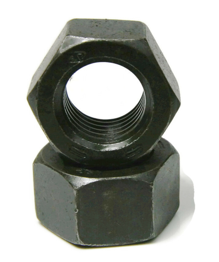 Grade 8 Steel Hex Nuts Plain Alloy Steel Finished Nuts – 1/4″ to 2-1/2″
