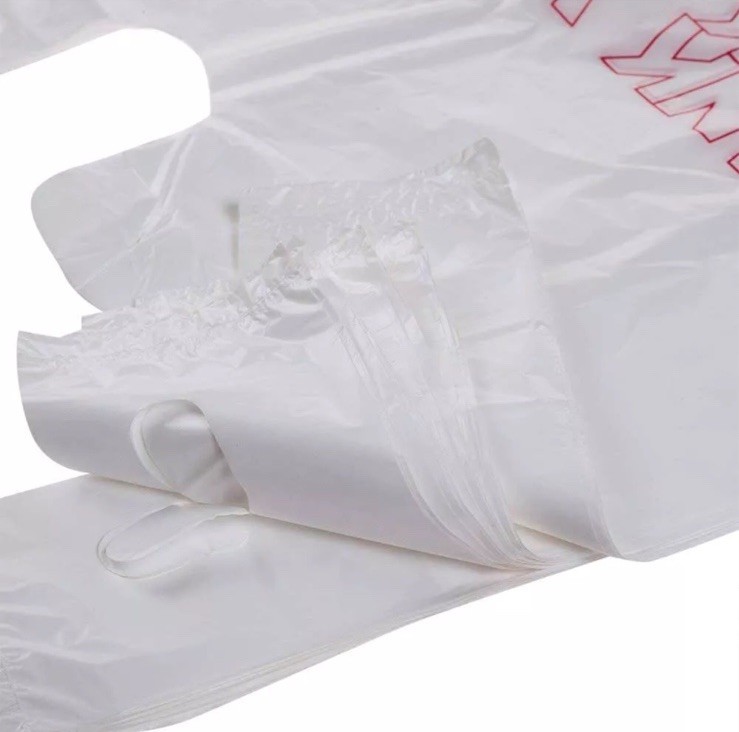 T-Shirt Carry-Out Bags Thank You Gracias Bags 11.5″ x 6.5″ x 22″