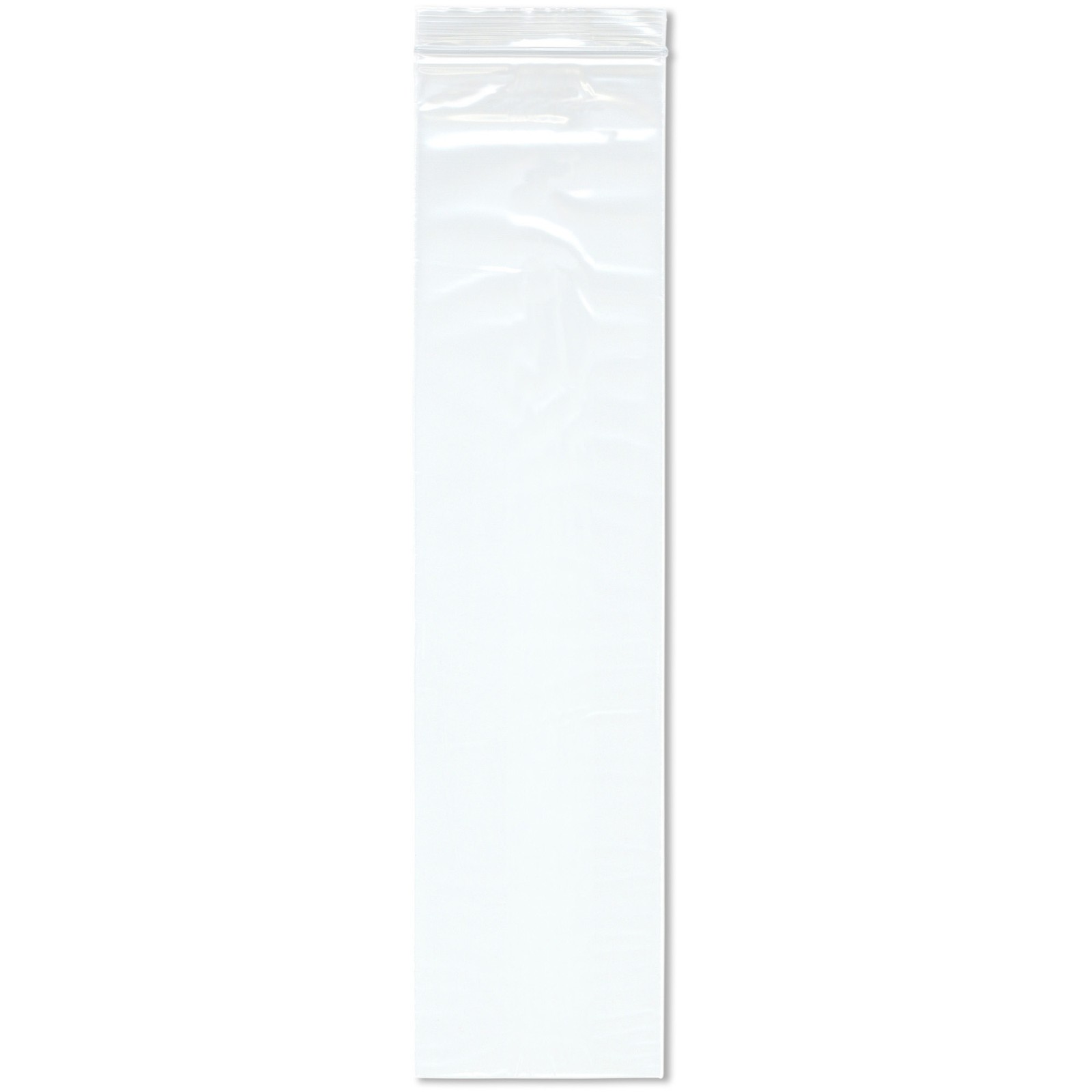 Plymor 4″ x 16″, 2 Mil Zipper Reclosable Plastic Bags
