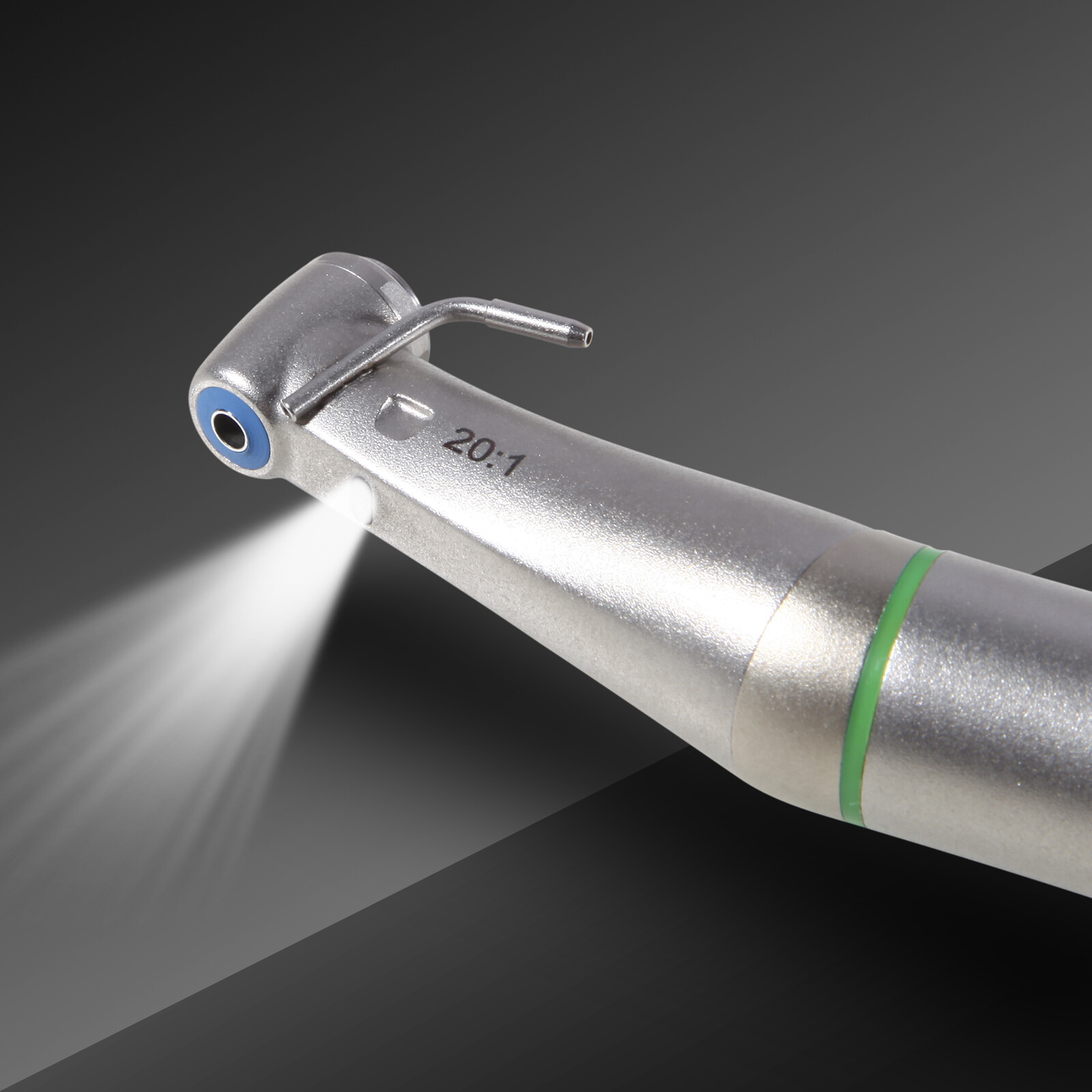 SANDENT Dental Surgical Implant 20:1 LED Fiber Optic Contra Angle Handpiece NSK
