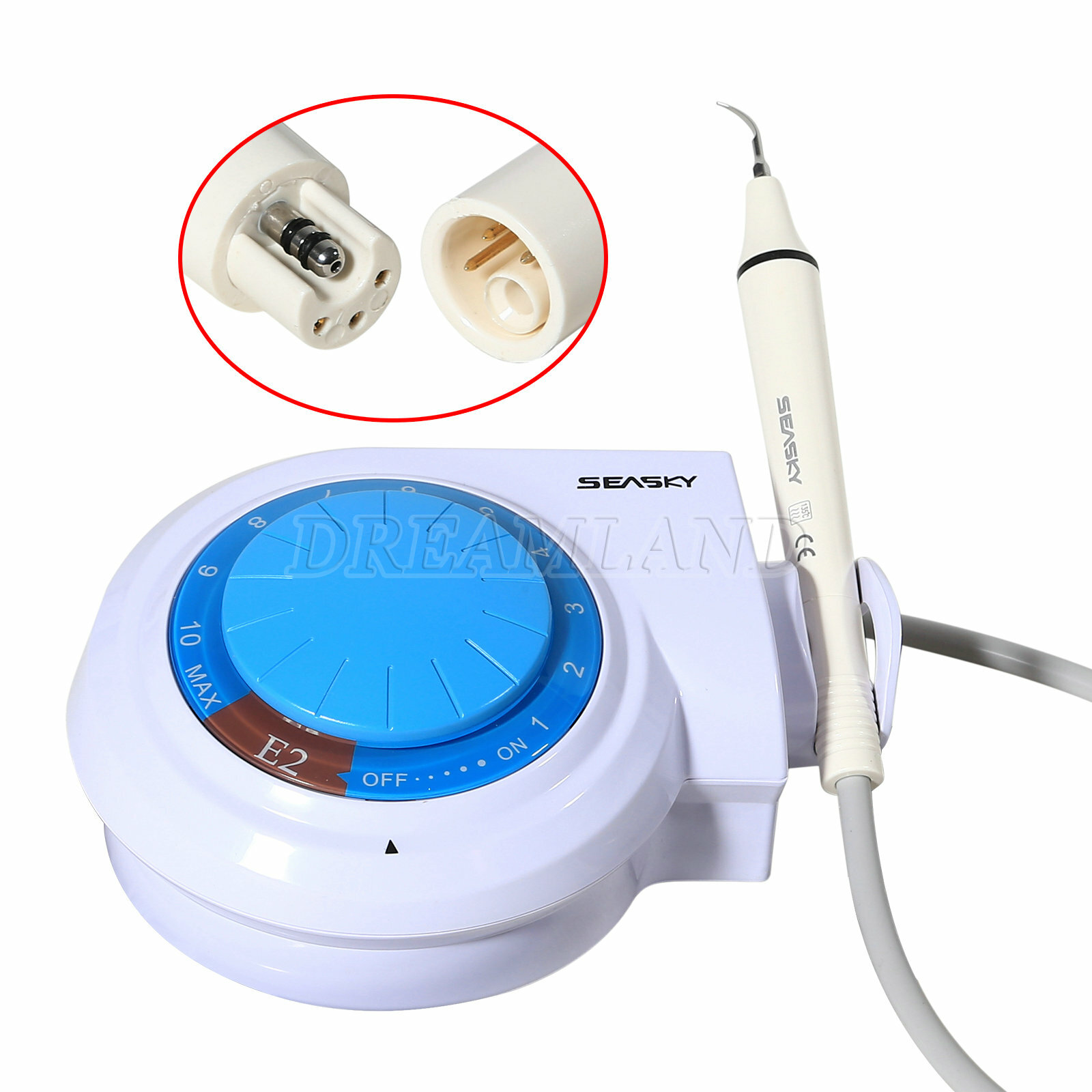 Dental Ultrasonic Piezo Scaler For EMS Cavitron Handle Handpiece Detachable EIS