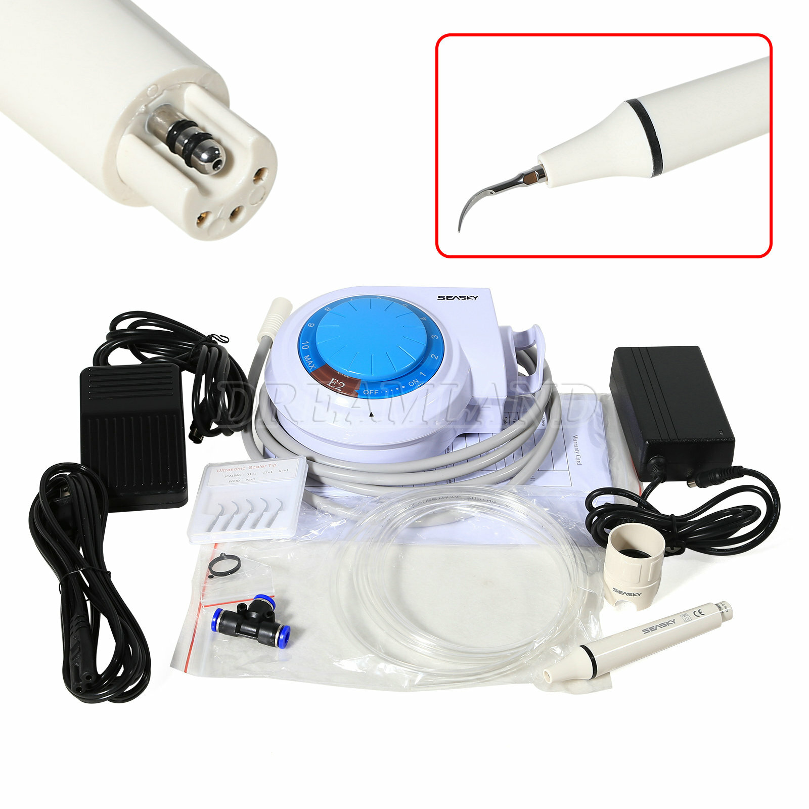 Dental Ultrasonic Piezo Scaler For EMS Cavitron Handle Handpiece Detachable EIS