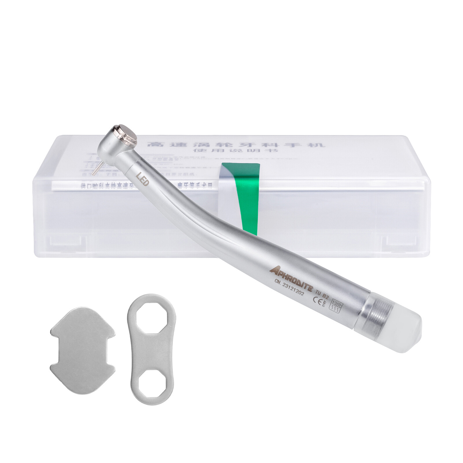 NSK Type Dental LED High Speed Handpiece Internal Triple Spray Push Button 2H US