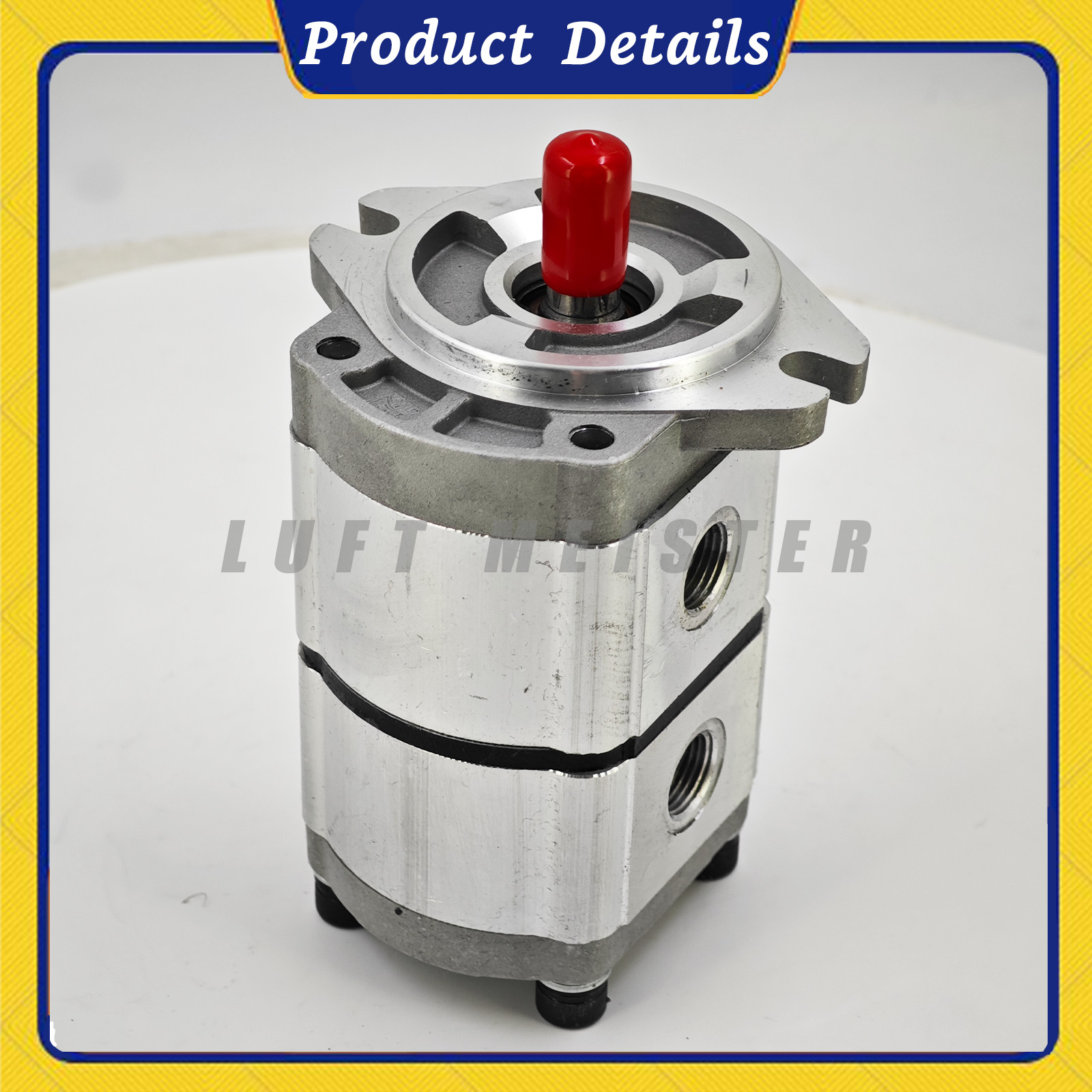 PGP51063G3LP For AGT-H15R Mini Excavator Hydraulic Gear Pump Double Acting Pump