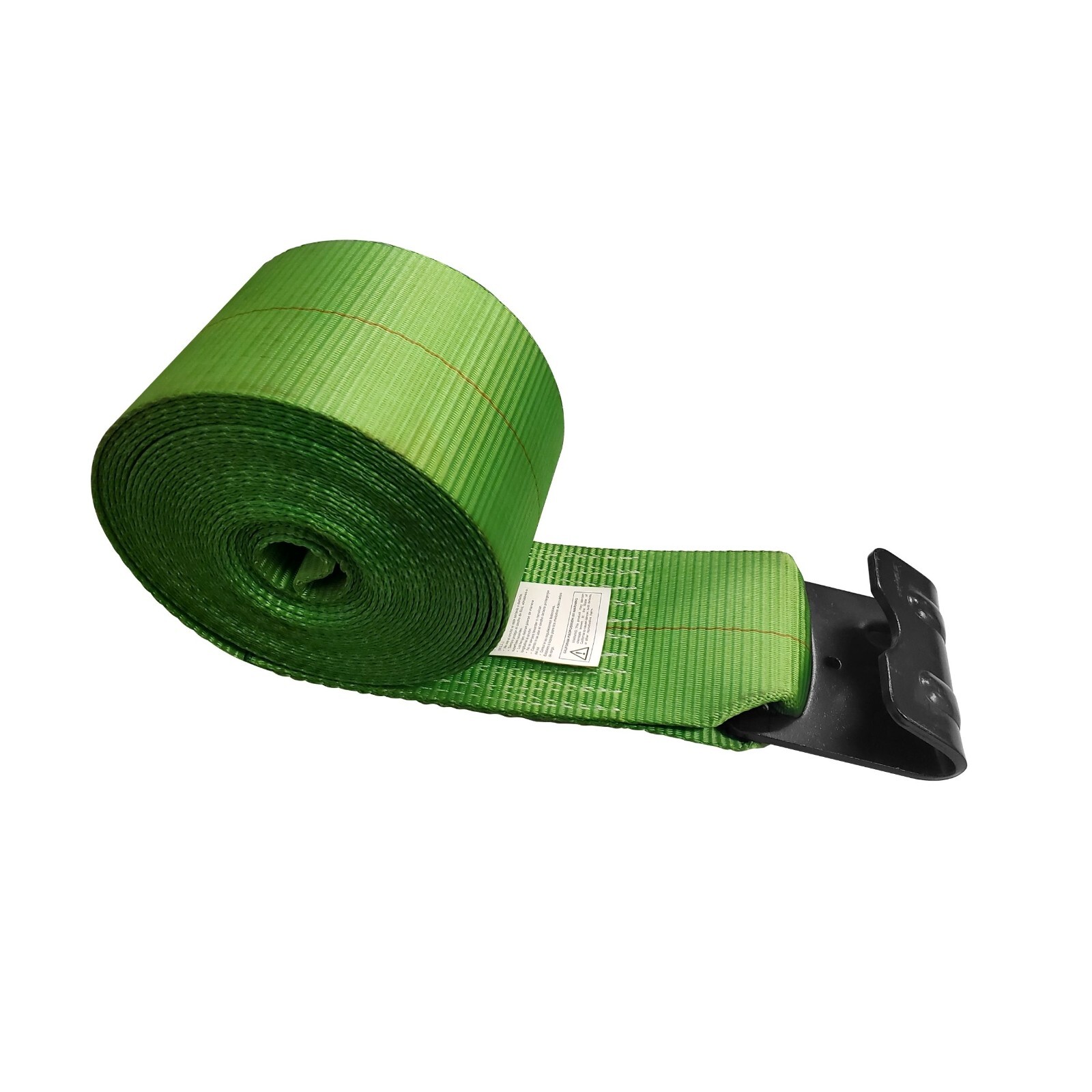 USA Heavy Duty 4″ x40′ Winch Strap Flat Hook Flatbed Truck Trailer Farm Tie Down