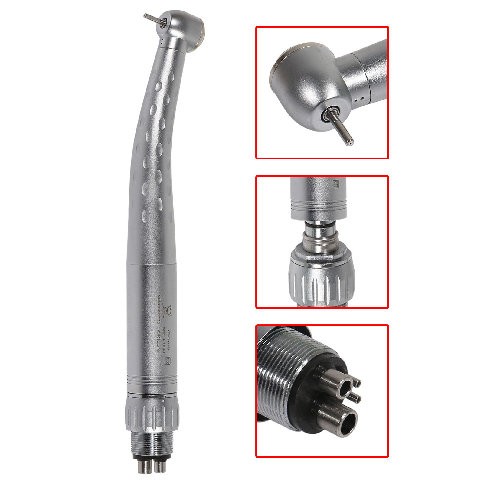 1-5pcs Yabangbang Dental High Speed Handpiece GD4 /4Hole Quick Coupler Swivel M4