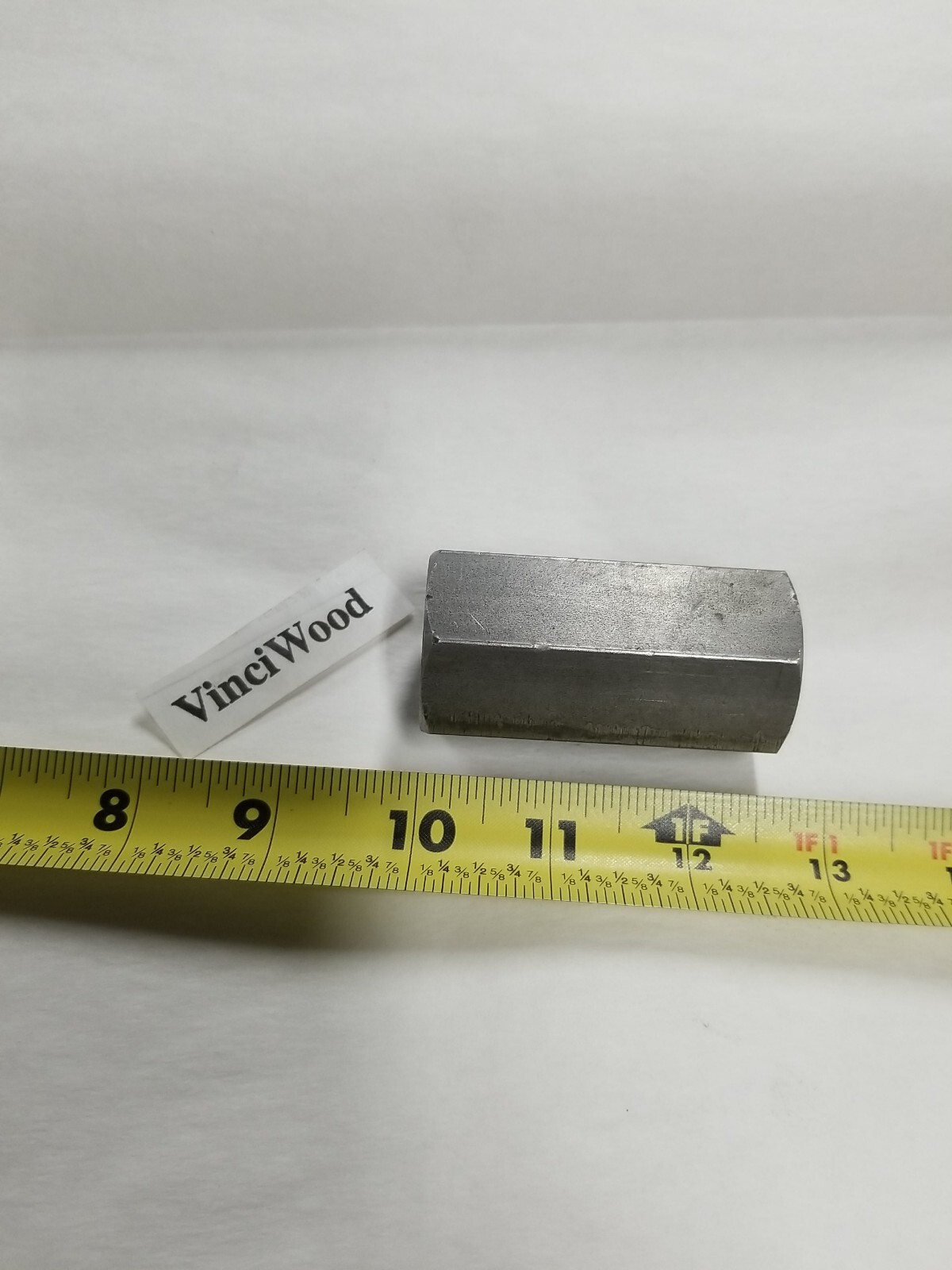 1″-5 Acme Coupling Nut (1 Piece) Right Hand, 1-3/8″ Wide Hex x 2-3/4″ USA.