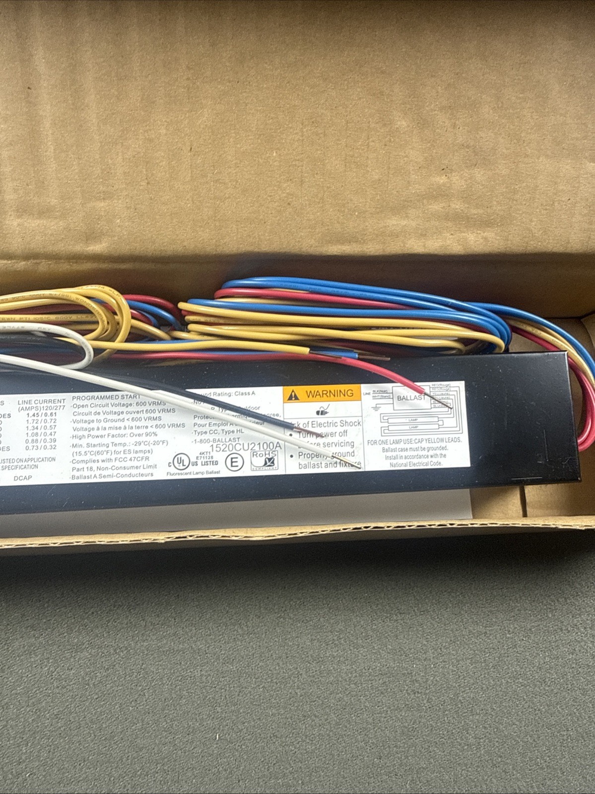 BASIC-12 UNIVERSAL B295PUNVHE-S000I BALLAST